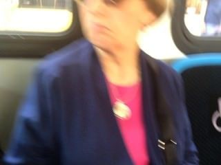 bus schwanz beobachten